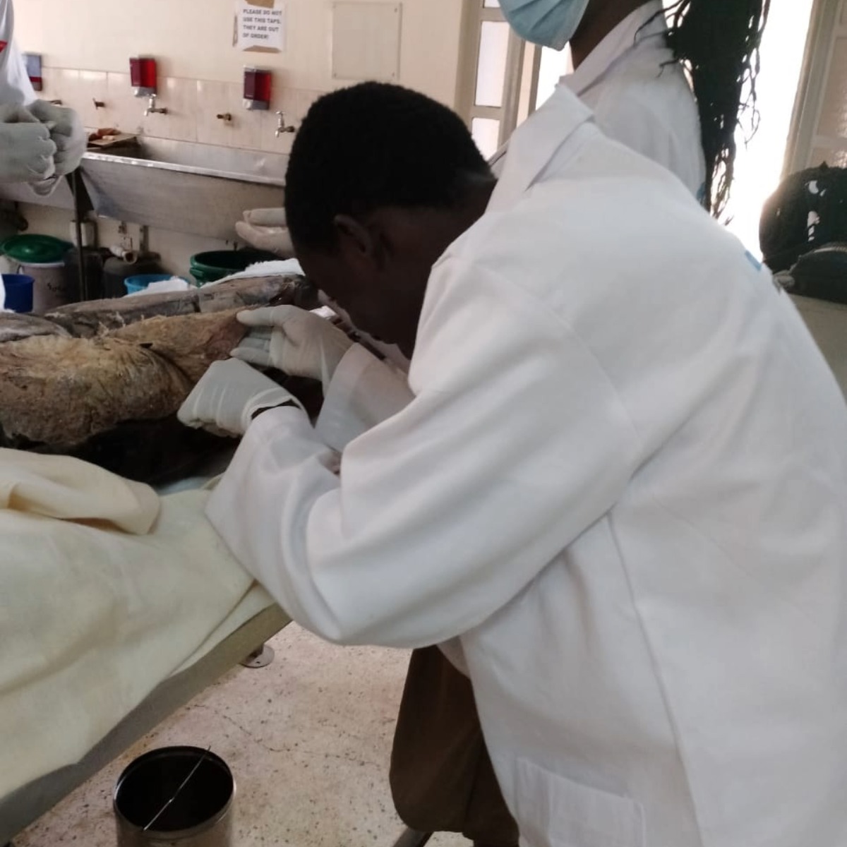 Ian Nathan during his 1st year of medical school