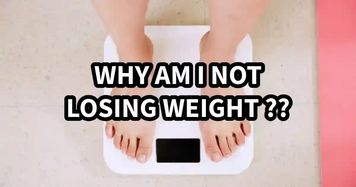 Illustration showing a person who is struggling to lose weight