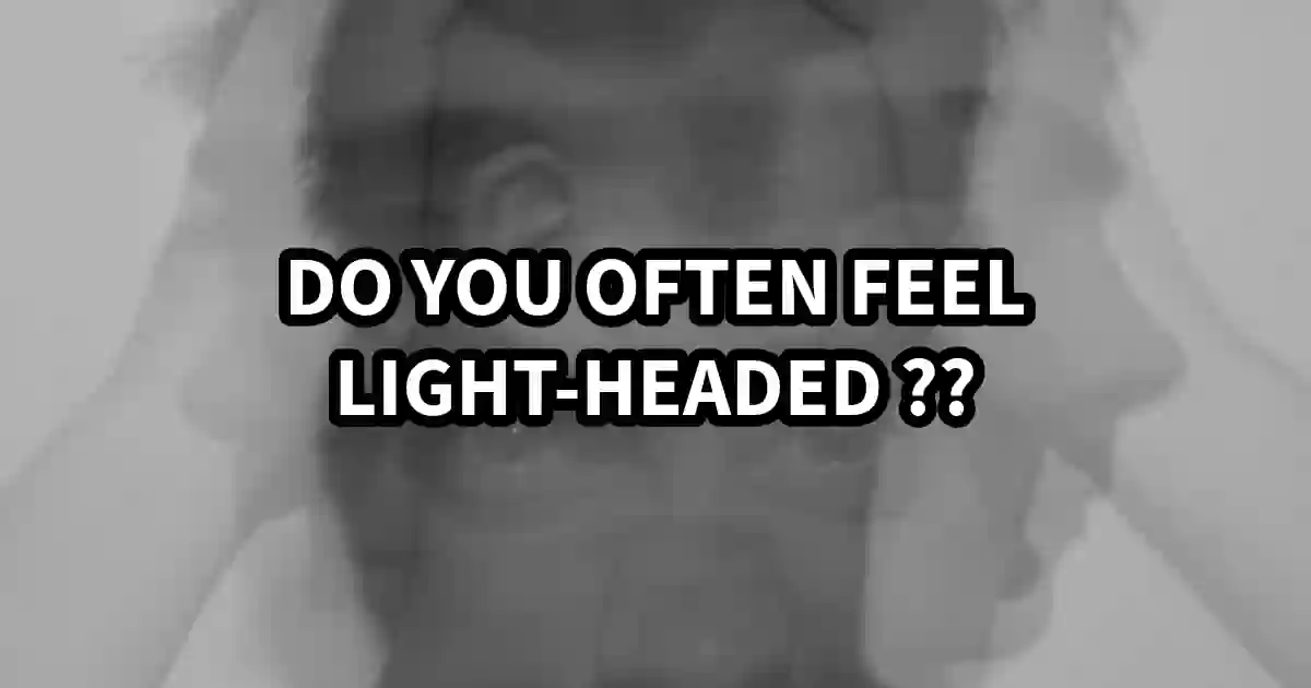 Person feeling shaky and lightheaded from low blood sugar after not eating