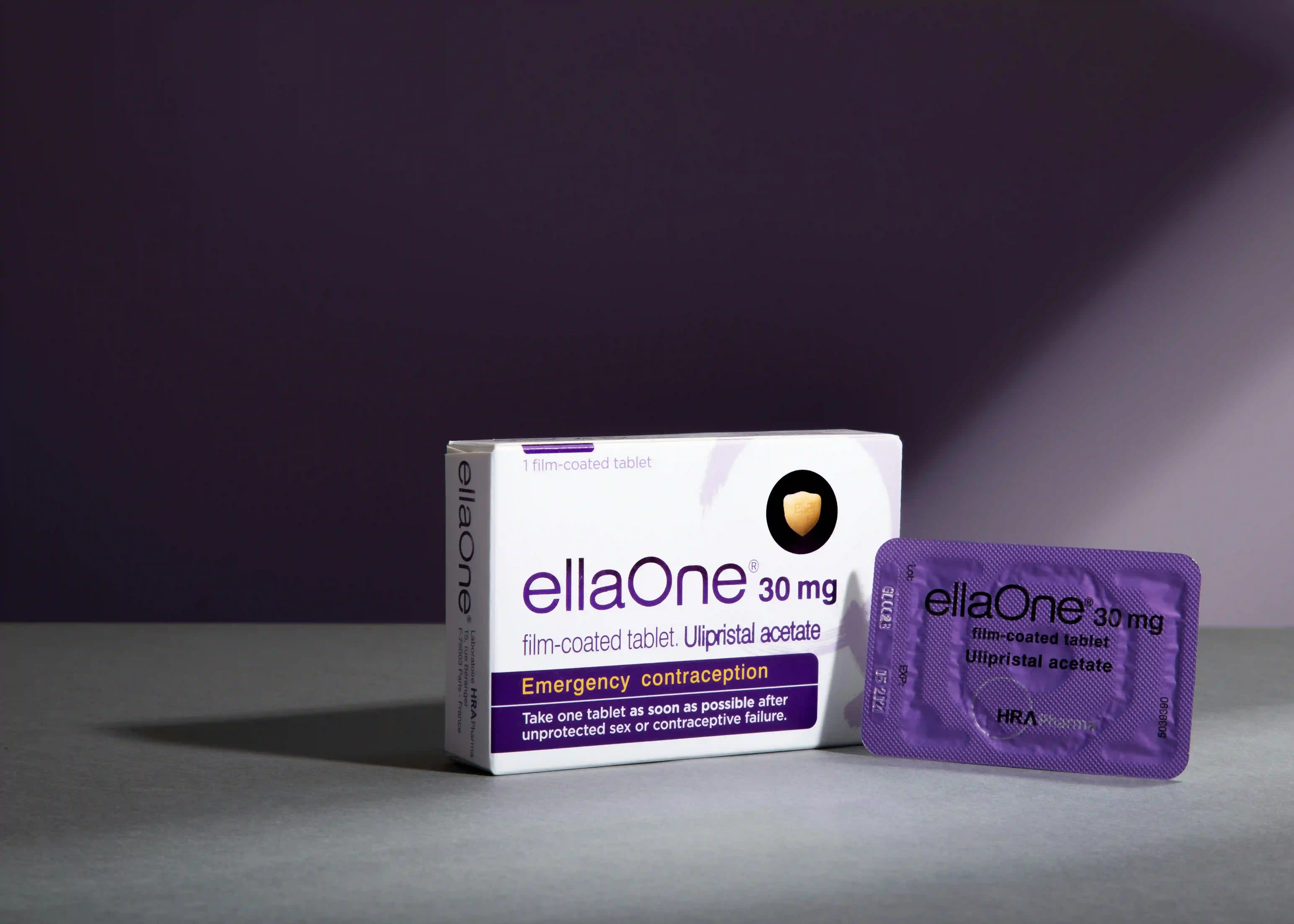 A picture showing ellaOne Emergency Contraceptive Pills.